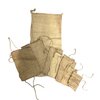 Jute zakken 30x60cm p/st ruwe jute
