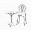 Stans Caf&eacute; stoel &amp; tafel 105x5mm p/st
