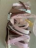 Lintenset roze/bruin 50cm p/24st