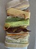 Lintenset geel/groen/bruin 50cm p/24st