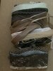 Lintenset taupe/creme/oranje 50cm p/24st