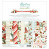 Paper pad 30.5x30.5cm White Christmas p/12vel