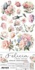 Extras special set flowers Felicia 15.5x30.5cm p/12vel