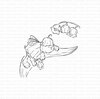 Stamp Fee Lily of the valley 80x78mm p/st