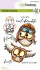 Clear stamps A6 Uil Piloot p/st