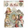 Die cuts Alice in Wonderland playing cards p/47st
