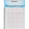 Permanent Lijm dots 6mm p/set