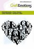 Clear stamp hart vol met LOVE 6x7cm p/st