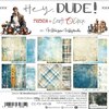 Paper pad 20.3x20.3cm Hey Dude! p/24vel