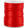 Lint rood zijdekoord rond 2mm p/5mtr