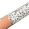 Inpakpapier Hartjes wit/zalm 50cm p/5mtr 
