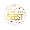 Sticker Stickers confetti 50mm p/20st