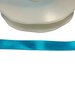 Lint turquoise satijn 10mm p/50mtr 