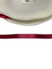 Lint bordeaux satijn 16mm p/50mtr