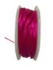 Lint fuchsia/azalea satijn 25mm p/mtr