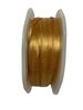 Lint goud satijn 3mm p/100mtr