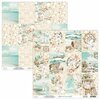 Scrappapier Coastal Memories Labels 30.5x30.5cm p/vel