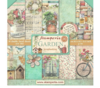 Paper pad 20x20cm Garden p/10vel