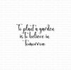 Stamp To plant a garden is to believe in tomorrow 44x26mm p/st rubber unmounted 