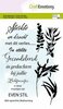 Clear stamps A6 condoleance sterkte p/st