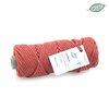 Katoenkoord brique 4mm p/25mtr