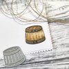 Stans houten ton 27x24mm p/st