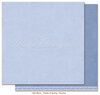 Scrappapier Spring garden- Sky blue 30.5x30.5cm p/vel monochromes
