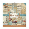 Paper pad 20x20cm Around the world p/10vel