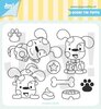 Clear stamp Borre de puppy p/st