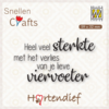 Clear stamp hartendief heel veel sterkte p/st