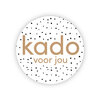 Sticker kado voor jou 35mm p/20st wit/taupe