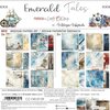 Mix paper pad 20.3x20.3cm Emerald Tales p/24vel