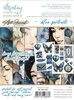 Art Journal Paper Pad 15x20cm Blue Portraits p/24vel