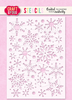 Stencil A6 Snowflakes 2 p/st