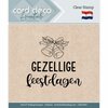 Clear Stamp Gezellige feestdagen p/st