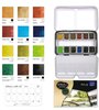 Vaessen Creative &bull; Aquarelverf Set natuurkleuren 12 kleuren p/set