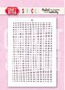 Stencil A6 grid p/st