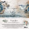 Paper pad In Ocean Blue 15x15cm p/24vel
