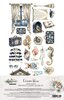 Extras set In Ocean Blue 15x30.5cm p/6vel  