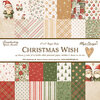 Paper pad 15x15cm Christmas Wish p/45vel 
