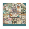 Paper pad 20x20cm Gardens of Time p/10vel  