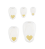Figuurpons set hartjes p/5st