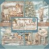 Paper pad 20x20cm White Christmas (Single Face) by Cristina Radovan p/22vel