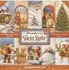 Paper pad 20x20cm Silent Night p/10vel  
