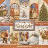 Paper pad 30.5x30.5cm Silentt Night p/10vel