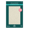 Turn the Page 3D Embossing Folder Number Field by Esther Glas p/st