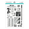 Clear Stamp Set Turn the Page Keepsake Numbers by Esther Glas p/set