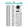 Clear Stamp Set  Turn the Page Keepsake Strips by Esther Glas p/set