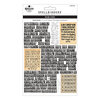 Rub-ons Turn the Page Noted Details by Esther Glas p/103st