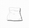 Stans boodschappen papiern zak 55&times;47mm p/st